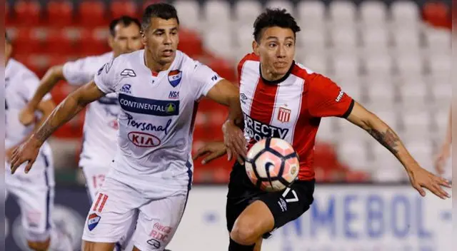 Nacional de Paraguay ganó 1-0 a Estudiantes de la Plata en octavos de final de la Copa Sudamericana. Nacional de Paraguay ganó 1-0 a Estudiantes de la Plata en octavos de final de la Copa Sudamericana.