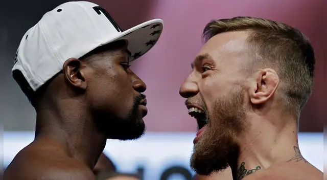 Floyd Mayweather y Conor McGregor pelearán este sábado en el T-Mobile Arena de Las Vegas. Foto: AP Floyd Mayweather y Conor McGregor pelearán este sábado en el T-Mobile Arena de Las Vegas. Foto: AP