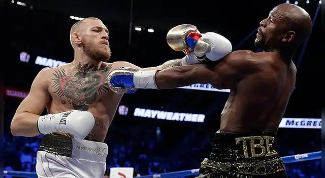 Conor McGregor perdió en el décimo round frente a Floyd Mayweather. Foto: AP