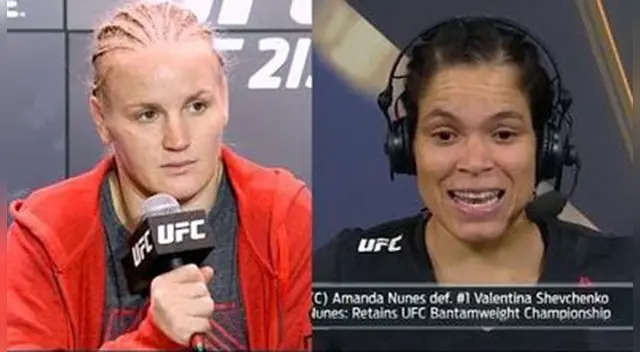 Valentina Shevchenko no puede creer que le dieron la victoria a Amanda Nunes. Foto: MMA Today / YouTube