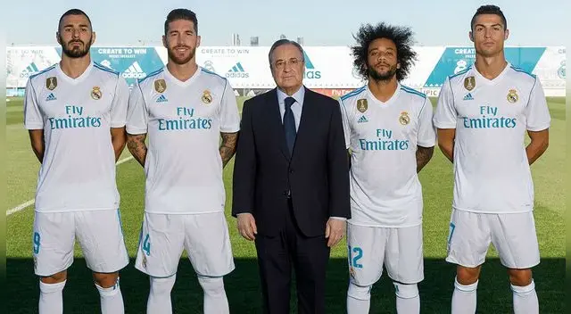 Real Madrid presentó a sus cuatro capitanes de la temporada Real Madrid presentó a sus cuatro capitanes de la temporada