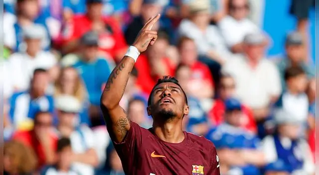 Paulinho empieza a pagar con goles su llegada al Barcelona. Paulinho empieza a pagar con goles su llegada al Barcelona.