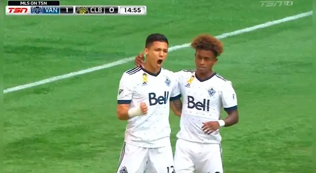Yordy Reyna y su brillante pase de cabeza en el primer gol del Vancouver Whitecaps Yordy Reyna y su brillante pase de cabeza en el primer gol del Vancouver Whitecaps