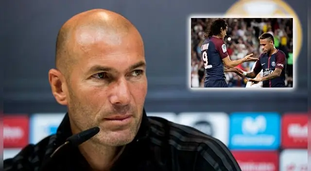 Zinedine Zidane se pronunció sobre la pelea entre Neymar y Edinson Cavani. Zinedine Zidane se pronunció sobre la pelea entre Neymar y Edinson Cavani.