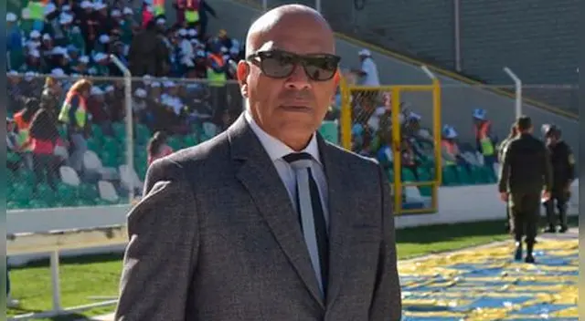 Roberto Mosquera, durante un partido del Wilstermann. Roberto Mosquera, durante un partido del Wilstermann.