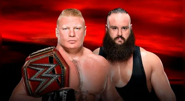 En WWE No Mercy, Brock Lesnar vs. Braun Strowman por el Campeonato Universal. Foto: WWE
