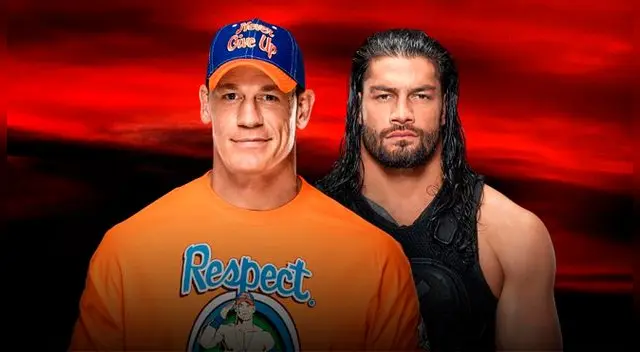 En WWE No Mercy, John Cena vs. Roman Reigns. Foto: WWE
