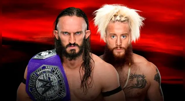 En WWE No Mercy, Neville vs. Enzo Amore por el Campeonato de Peso Crucero. Foto: WWE
