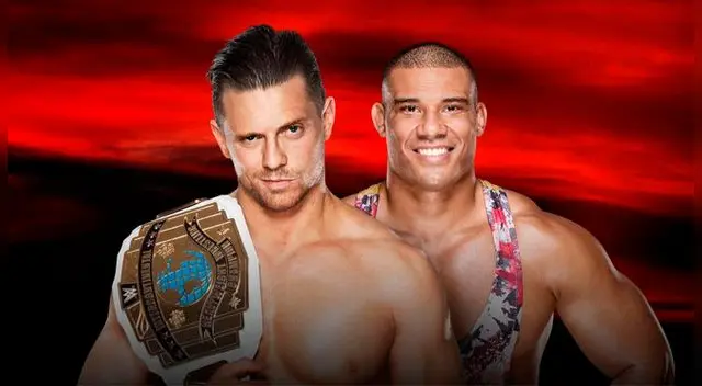 En WWE No Mercy, The Miz vs. Jason Jordan por el Campeonato Intercontinental. Foto: WWE