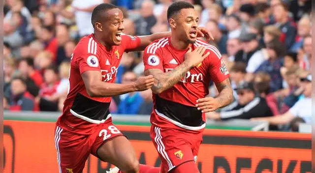 André Carrillo volvió a destacar en la victoria de Watford por la Premier League André Carrillo volvió a destacar en la victoria de Watford por la Premier League
