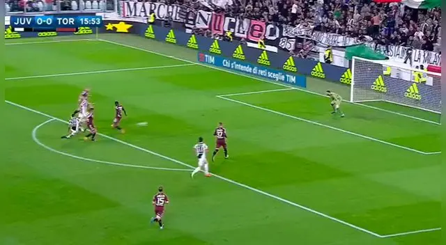En el Juventus vs. Torino, el golazo de Paulo Dybala en la Serie A. En el Juventus vs. Torino, el golazo de Paulo Dybala en la Serie A.