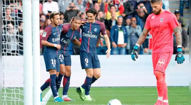 PSG: tridente de Neymar ya lleva 14 goles en esta temporada de la Ligue 1 PSG: tridente de Neymar ya lleva 14 goles en esta temporada de la Ligue 1