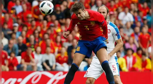 Gerard Piqué no renunció a la Selección de España, como se especuló que iba suceder horas antes. 