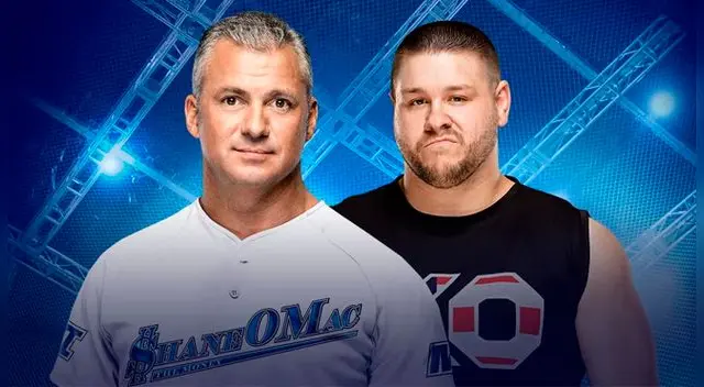 En WWE Hell in a Cell 2017, Shane McMahon vs. Kevin Owens dentro de la Celda Infernal. Foto: WWE En WWE Hell in a Cell 2017, Shane McMahon vs. Kevin Owens dentro de la Celda Infernal. Foto: WWE