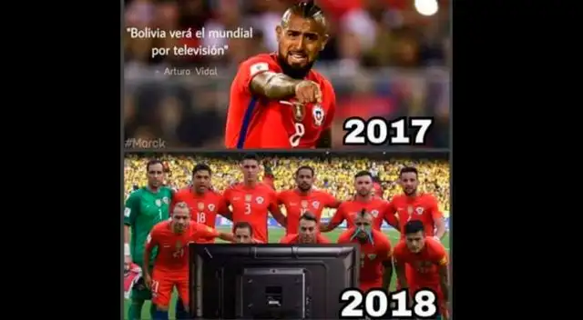 Chile: los mejores memes de su derrota ante Brasil y su ausencia en el Mundial Rusia 2018