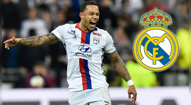 Memphis Depay sueña con jugar en el Real Madrid.