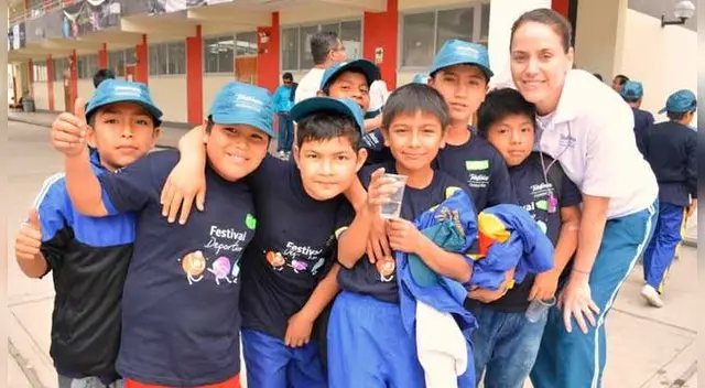 Chiclayo vivió jornada intensa a full deporte con Vivian Baella, Cristian Cuba y Fundación Telefónica. Foto: Fundación Telefónica. Chiclayo vivió jornada intensa a full deporte con Vivian Baella, Cristian Cuba y Fundación Telefónica. Foto: Fundación Telefónica.