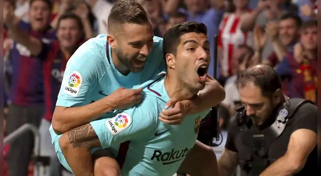 Luis Suárez salvó de una derrota al Barcelona que sigue en lo más alto de la Liga Santander