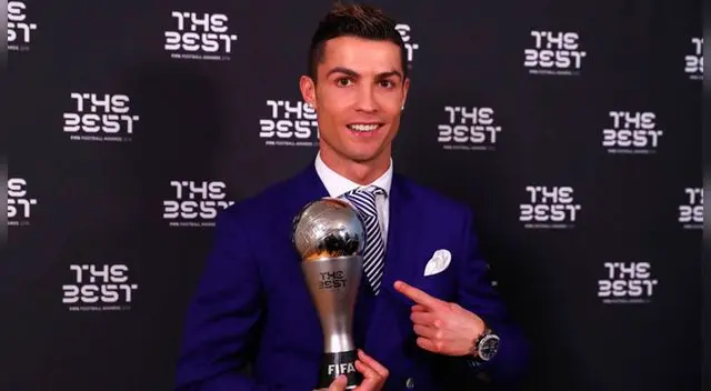 Cristiano Ronaldo recibirá su segundo premio The Best.