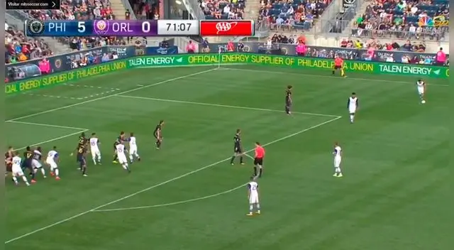 Orlando City: La perfecta asistencia de Yoshimar Yotún para el gol de descuento de Dom Dwyer [VIDEO] 