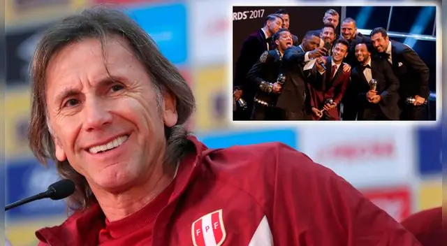 Ricardo Gareca escogió a Lionel Messi y Zinedine Zidane en los Premios The Best FIFA 2017.