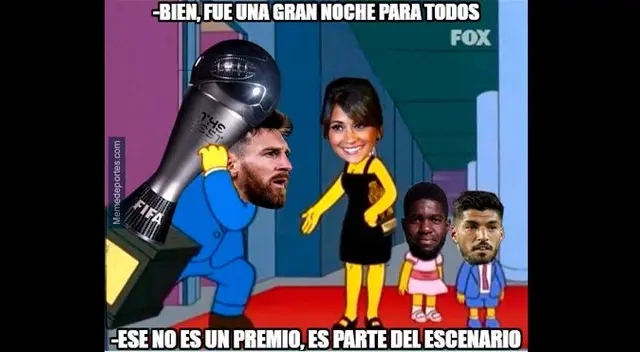 Los Premios de The Best 2017 se realizaron este martes en Londres y dejó varios memes en las redes sociales. Foto: Twitter.