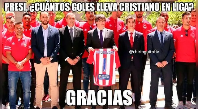 Real Madrid perdió 2-1 contra Girona y los usuarios compartieron varios memes en redes sociales. Real Madrid perdió 2-1 contra Girona y los usuarios compartieron varios memes en redes sociales.
