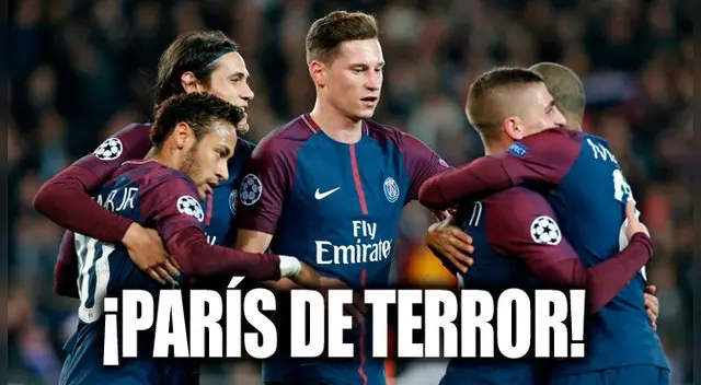 PSG venció 5-0 a Anderlecht en la jornada 4 de la Champions League.