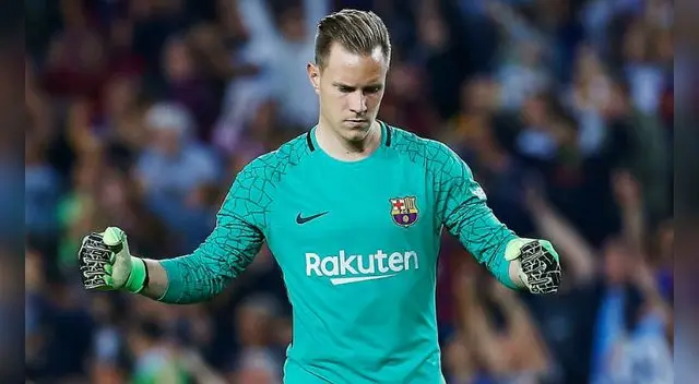 Ter Stegen pasa por su mejor momento en el Barcelona. Foto: EFE