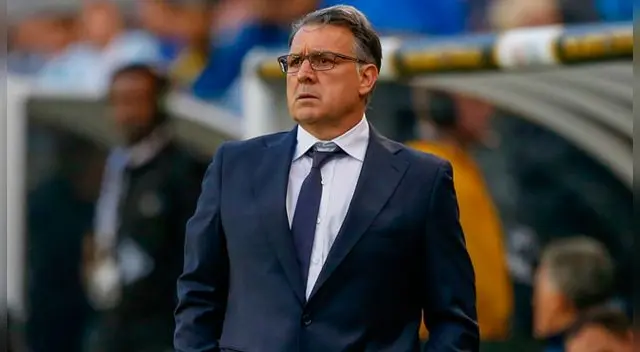 Gerardo Martino durante su etapa como DT de Argentina en la Copa América Centenario.