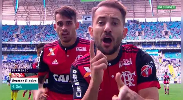 Flamengo: Everton Ribeiro dedicó su golazo a Paolo Guerrero [VIDEO]
