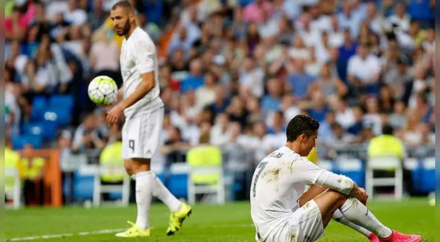 Cristiano Ronaldo y Benzema son criticados por su falta de gol. Cristiano Ronaldo y Benzema son criticados por su falta de gol.