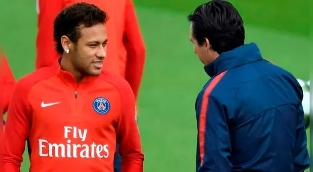 PSG: En Francia informan que Neymar está distanciado de técnico 
