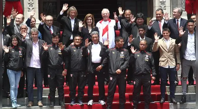Rusia 2018: Selección peruana recibió reconocimiento de PPK y congresistas