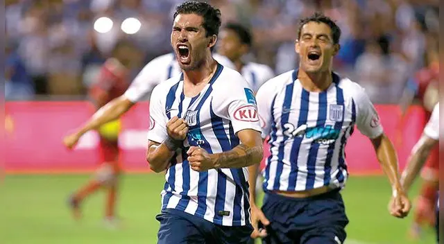 Germán Pacheco y Luis Aguiar, los autores de los goles de Alianza Lima ante UTC.