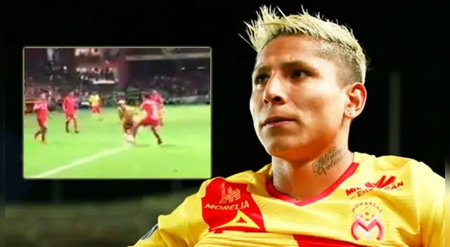 Raúl Ruidíaz y su jugadón para superar la marca de un rival en el Toluca-Morelia [VIDEO]