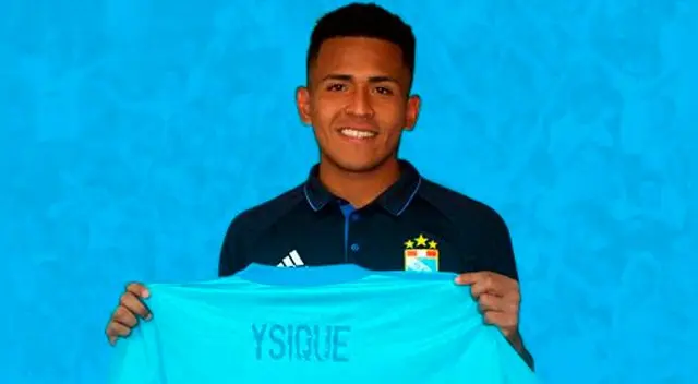 Frank Ysique debutó con Sporting Cristal en el 2016.