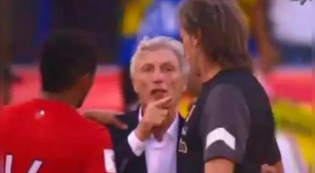 Lobatón, Pekerman y Gareca.