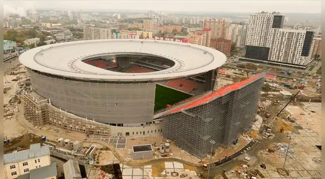 Rusia 2018: así es el Ekaterimburgo Arena, el escenario del Perú vs. Francia Rusia 2018: así es el Ekaterimburgo Arena, el escenario del Perú vs. Francia