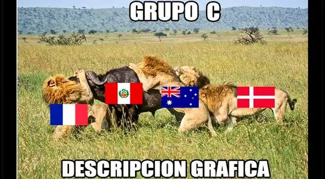 Memes del sorteo del Mundial 2018 en el que Perú le tocó en el Grupo C con Francia, Australia y Dinamarca. Memes del sorteo del Mundial 2018 en el que Perú le tocó en el Grupo C con Francia, Australia y Dinamarca.