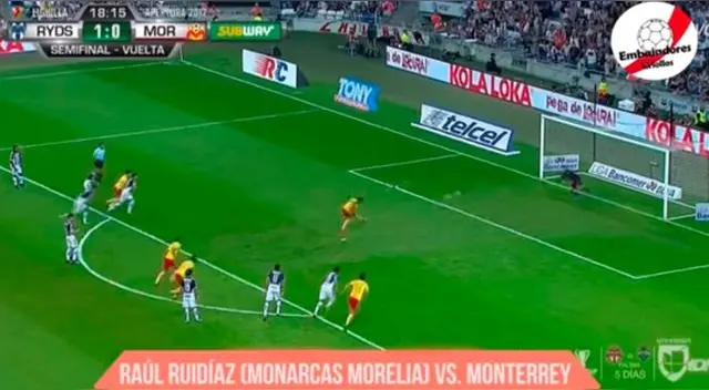 Raúl Ruidíaz falló un penal ante Monterrey en semifinales de la Liga MX