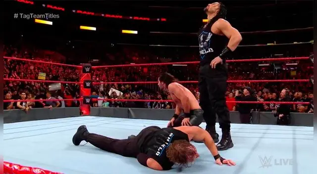 En WWE Raw, Dean Ambrose y Seth Rollins perdieron ante Cesaro & Sheamus.