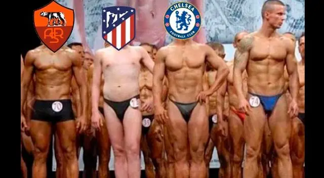 Eliminación del Atlético Madrid de la Champions League genera varios memes. Foto: Twitter