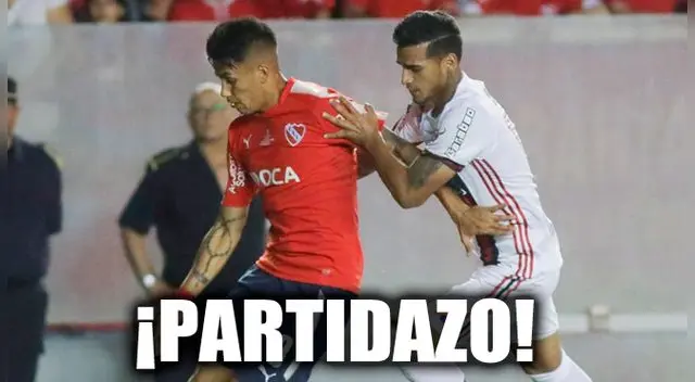 Flamengo perdió 2-1 ante Independiente en la final de la Copa Sudamericana.