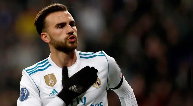 Borja Mayoral celebrando el primer gol ante el Borussia Dortmund en Champions.
