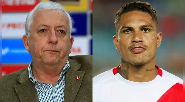 Antonio García Pye y Paolo Guerrero.