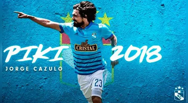 Sporting Cristal: Jorge Cazulo renovó por un año más con celestes Sporting Cristal: Jorge Cazulo renovó por un año más con celestes