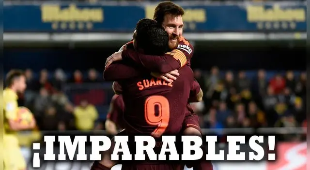 Barcelona venció 2-0 a Villarreal en la Liga Santander.