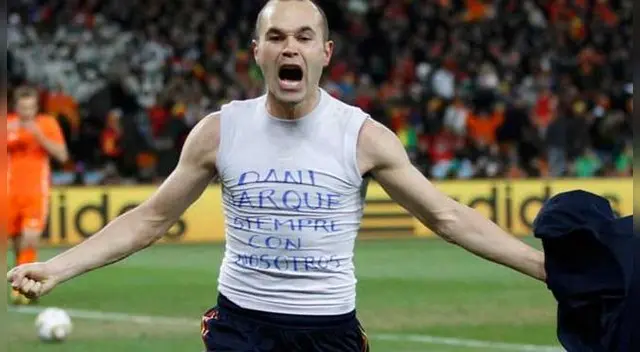Andrés Iniesta fue campeón mundial en el 2010 en una final de infarto ante Holanda. El ‘Cerebro’ solo quedó en segundo lugar.