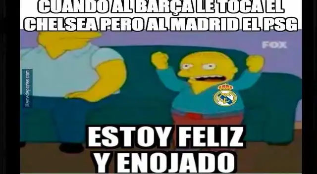 Champions League: Real Madrid vs. PSG y Barcelona vs. Chelsea generan divertidos memes